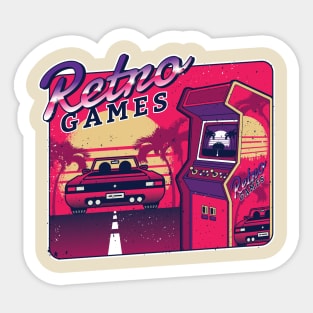 Retro Gamer Sticker